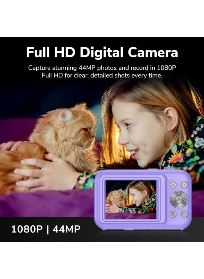 برو ميج كاميرا رقمية PROMAGE PC95 باللون الأخضر – صور بدقة 44 ميجابكسل، فيديو 1080p، شاشة 2.4 بوصة، تقريب 16X، قابلة لإعادة الشحن، مع حقيبة حمل SOLIBAG - Image 2