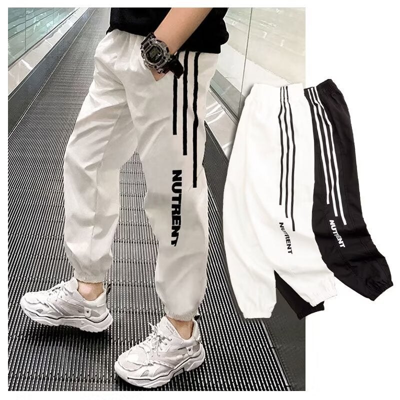 Boys' Quick-Dry Pants Big Kids White Sports Anti-Mosquito Pants Ice Silk Children'S Summer Long Pants Trendy Stylish Fashionable - Image 5