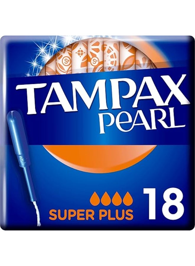 Tampax Pearl Super Plus Tampon - Pack Of 18 - Image 3