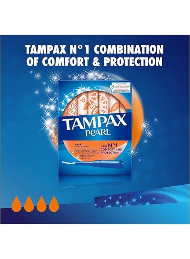 Tampax Pearl Super Plus Tampon - Pack Of 18 - Image 2