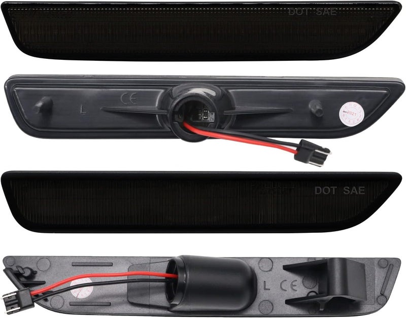 SHINEFIT LED Side Marker Light Set for Mustang 2010-2014 - Image 5