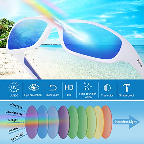 Duduma Tr8116 Polarized Sports Sunglasses for Men Women Baseball Cycling Golf Fishing - Image 3