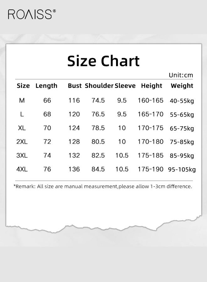 رويس جاكيت رجالي كاجوال من قماش مخملي بتصميم متعدد الجيوب، لون سادة، مقاس مريح، إغلاق بأزرار أمامية لملابس العمل والأسلوب اليومي الكاجوال - Image 5