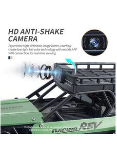 Toyland Rechargeable Remote Control RC Car With HD FPV Wi Fi Camera All Terrains Electric Toy Off Road High Speed RC Car Vehicle Truck Crawler for Children  - Image 2