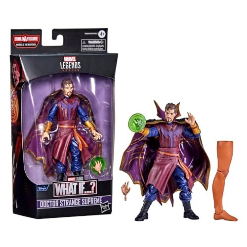 Avengers Marvel Legends Series 6-inch Scale Action Figure Toy Doctor Strange Supreme, Premium Design, 1 Figure, 1 Accessory, and Build-a-Figure Part - Image 5