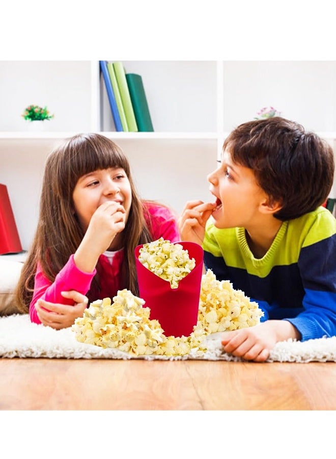 آلة صنع الفشار الأصلية للميكروويف، وعاء قابل للطي من السيليكون، خالية من مادة BPA، آلة صنع الفشار بالهواء الساخن، لا تحتاج إلى زيت - Image 5