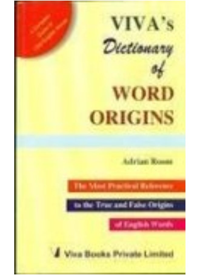 null - Viva's Dictionary Of Word Origins - Image 1