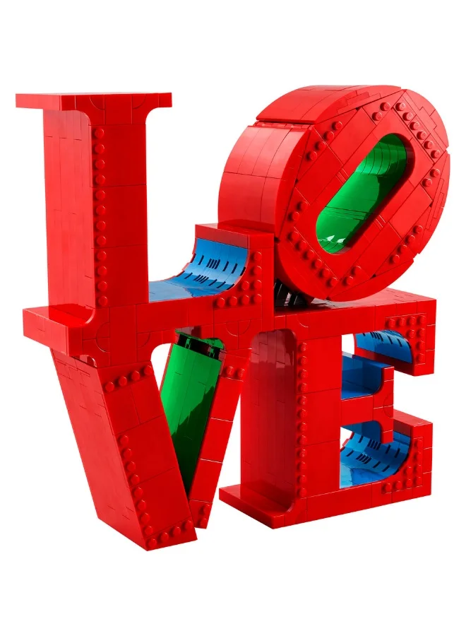 ليغو LOVE من ليغو® آرت، هدية للأزواج وفكرة ديكور منزلي 31214