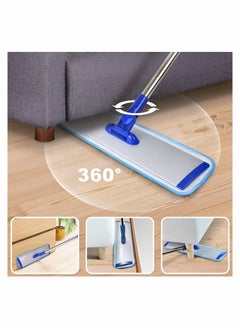 Y&D Mop Replacement Heads, Microfiber Spray Floor Pads, for Wet or Dry Mops Cleaning Fit 14 to16 Inch Compatible with Bona Care System, Pack of 3  - Image 3