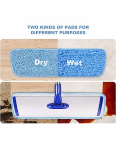 Y&D Mop Replacement Heads, Microfiber Spray Floor Pads, for Wet or Dry Mops Cleaning Fit 14 to16 Inch Compatible with Bona Care System, Pack of 3  - Image 5