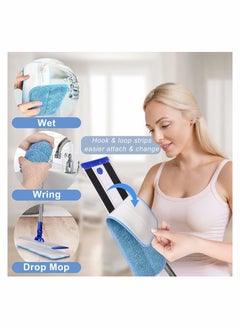 Y&D Mop Replacement Heads, Microfiber Spray Floor Pads, for Wet or Dry Mops Cleaning Fit 14 to16 Inch Compatible with Bona Care System, Pack of 3  - Image 2