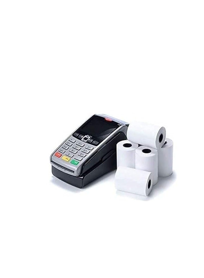 Psi POS Receipt Thermal Paper, 57x30mm 20 Rolls/pack Premium Cash Register for Bank Queues, Hospitals, Hotels, Restaurants, Supermarkets, Convenience Stores (100Rolls/57x30mm) - Image 2