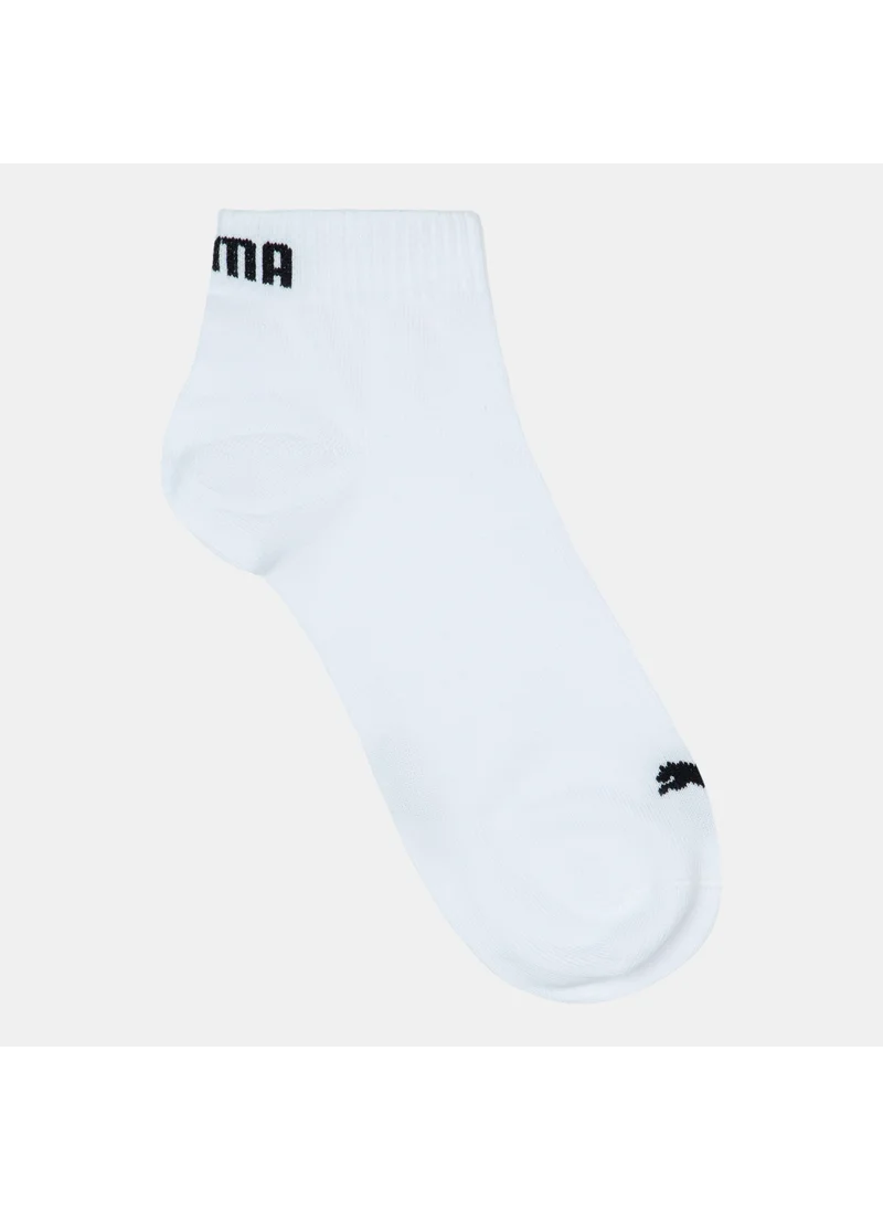 PUMA Logo Quarter Socks (4 Pairs)