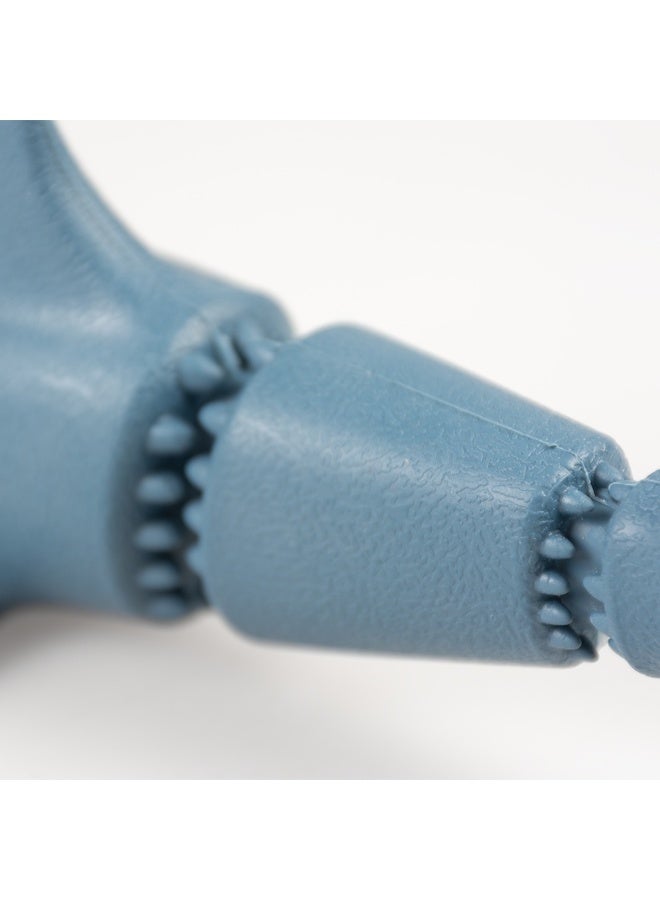 Duvo + Duvo+ Eco Rubber Shark Snack Dispenser 18x7.6x7x5cm Blue - Image 3