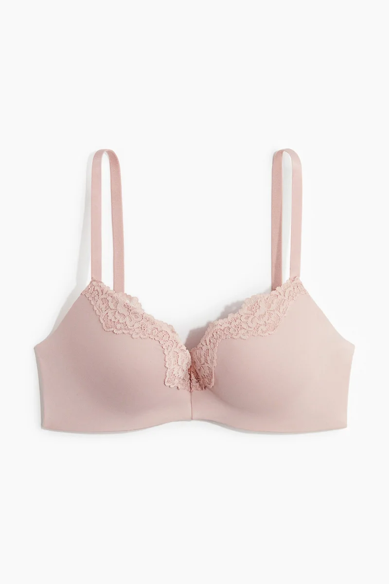 H&M  Microfibre and lace push-up bra for Women | Best Price UAE