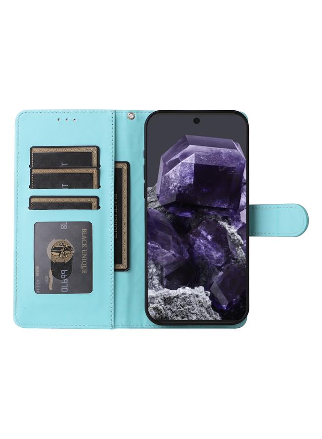 S-TOP Case For Google Pixel 9 Diamond Lattice Leather Flip Phone Case - Image 4