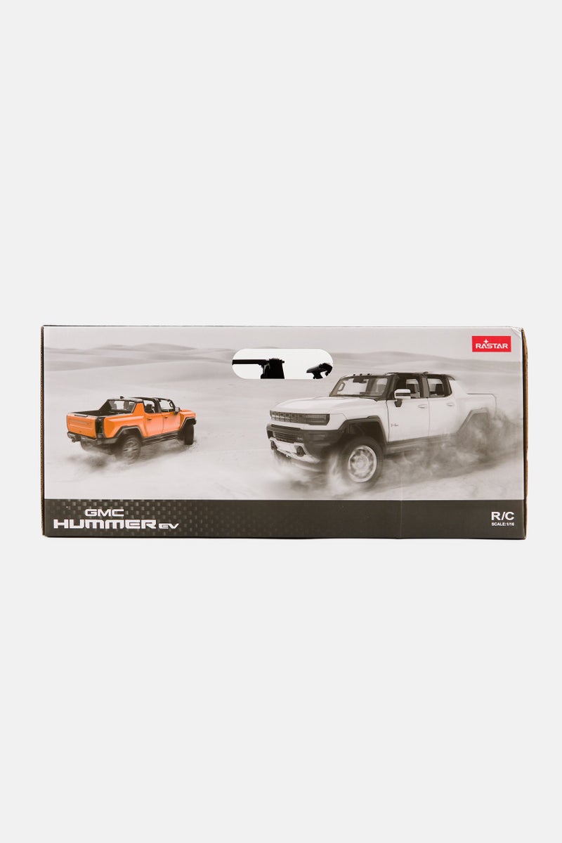 RASTAR RC 1/16 GMC Hummer EV Car, White - Image 5