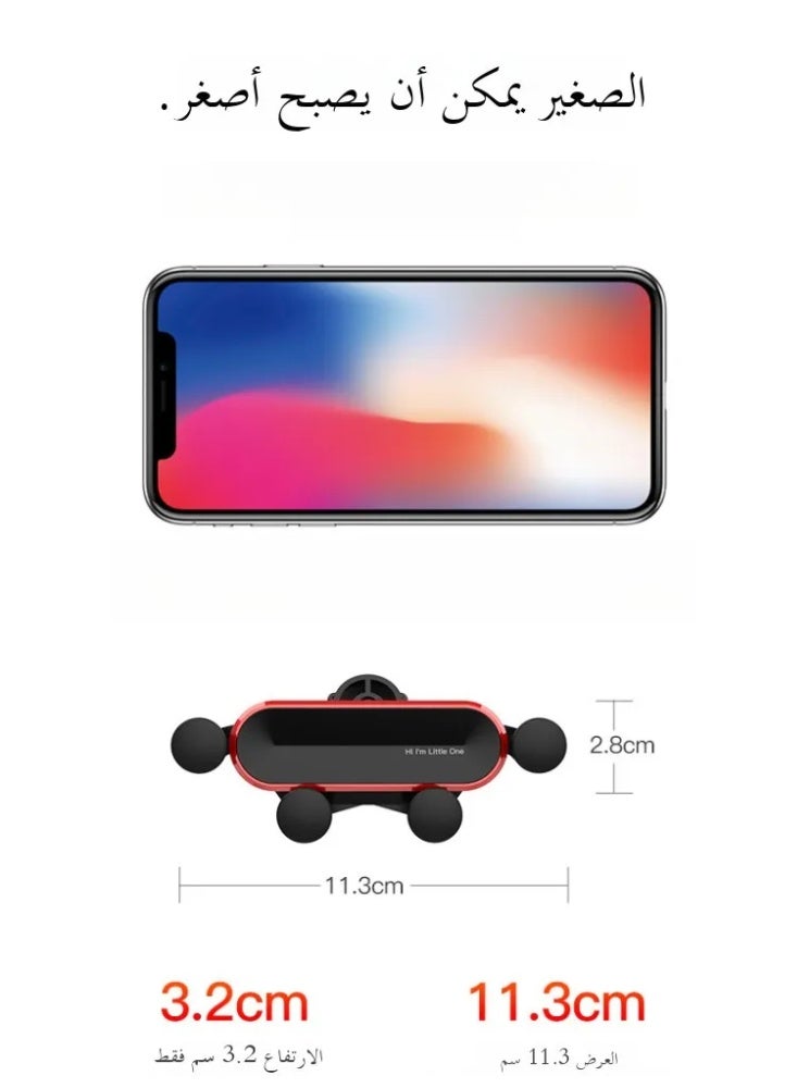 Car Anti-Shake Rotatable Phone Mount - Stable for Bumpy Roads, 360° Rotation, Easy Install (Best for Driving & Navigation) - Image 4
