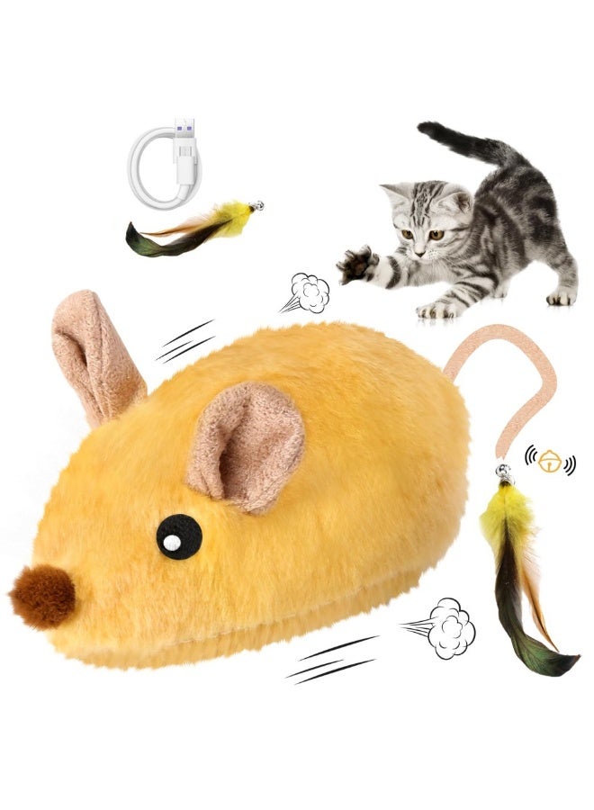 Interactive Cat Toys for Indoor Electronic Mouse Toy for Pet Play - Image 1
