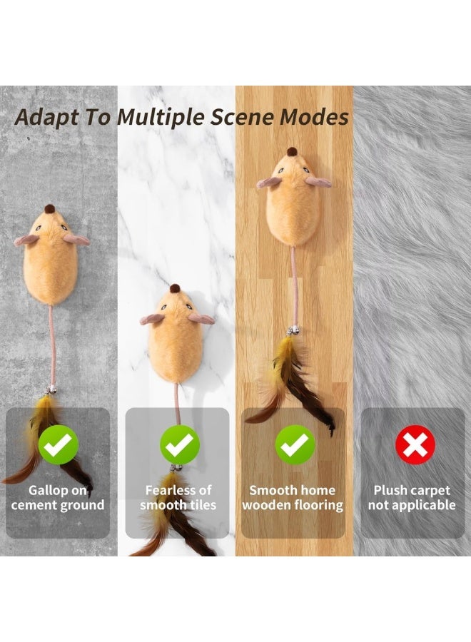 Interactive Cat Toys for Indoor Electronic Mouse Toy for Pet Play - Image 3