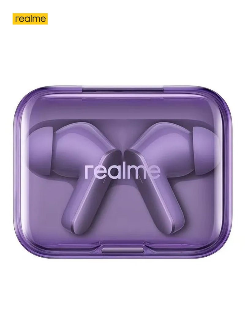 realme Air7 TWS Earbuds: 52dB ANC, 52H Playtime, Low Latency purple - Image 2