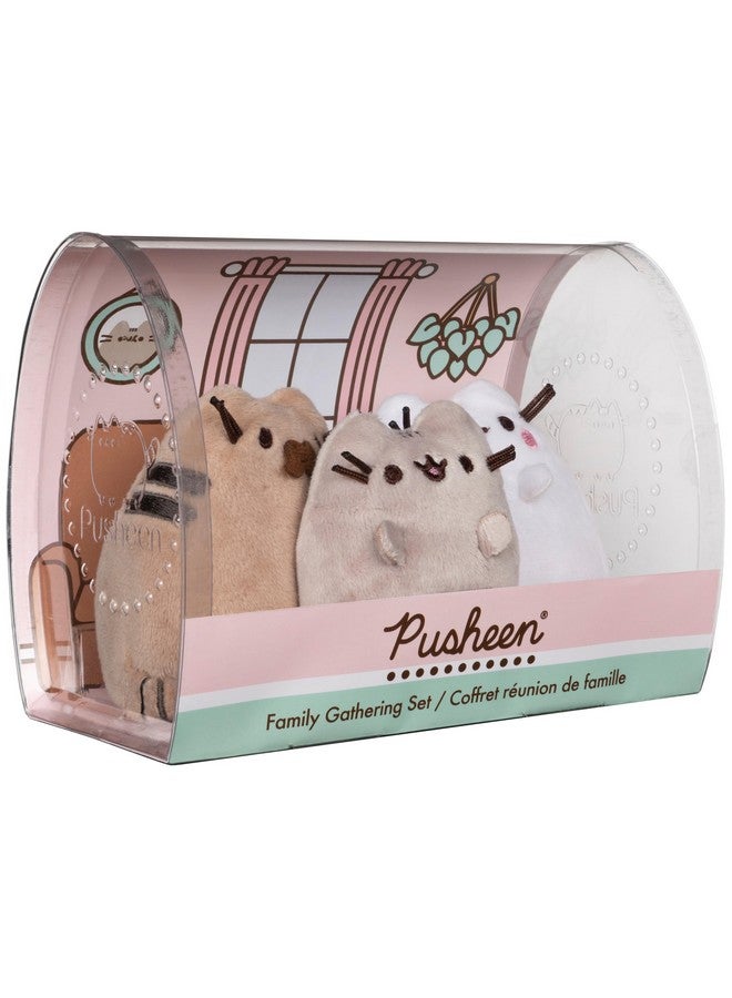 GUND مجموعة جامع عائلة بوشين من غوند مكونة من 3 دمى قطنية من القطط - Image 5