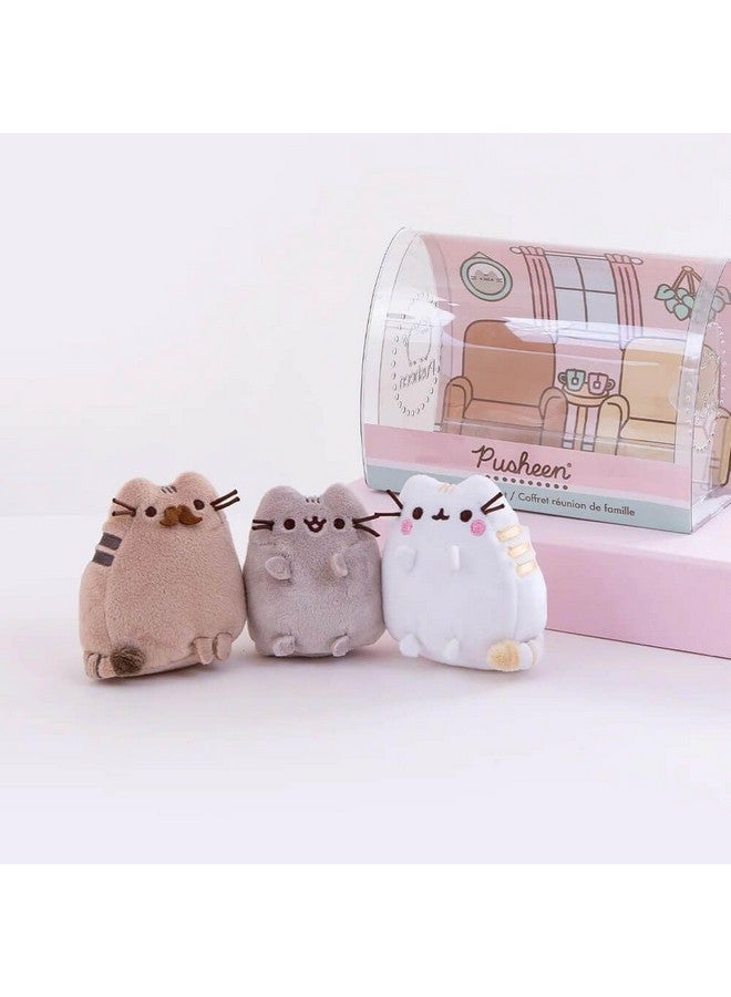 GUND مجموعة جامع عائلة بوشين من غوند مكونة من 3 دمى قطنية من القطط - Image 2