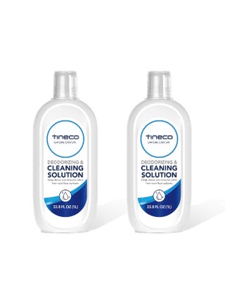 Tineco Floor Cleaning Solution 2L for iFLOOR & FLOOR ONE S3/S5/S6/S7 – Multi-Surface Hard Floor Cleaner Liquid, Removes Dirt, Stains & Odors, Safe for Hardwood, Tile & Vinyl 9FWWS101300 White