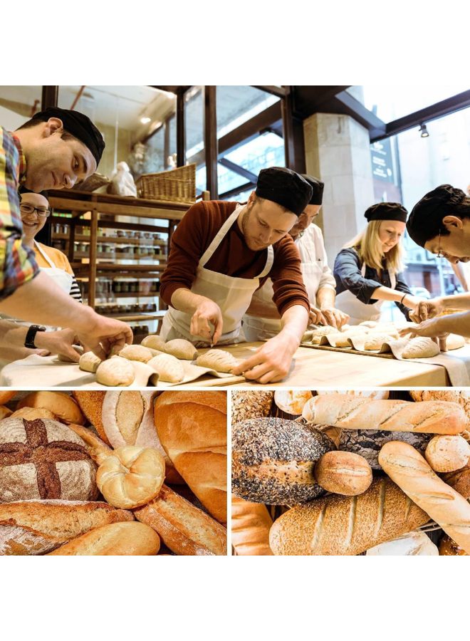 Bread Dough Fermented Baking Cloth Pad Baguette Release Thickened Bread Moisturizing Fermented Cotton Pad Sail-Size:48*36CM - Image 2