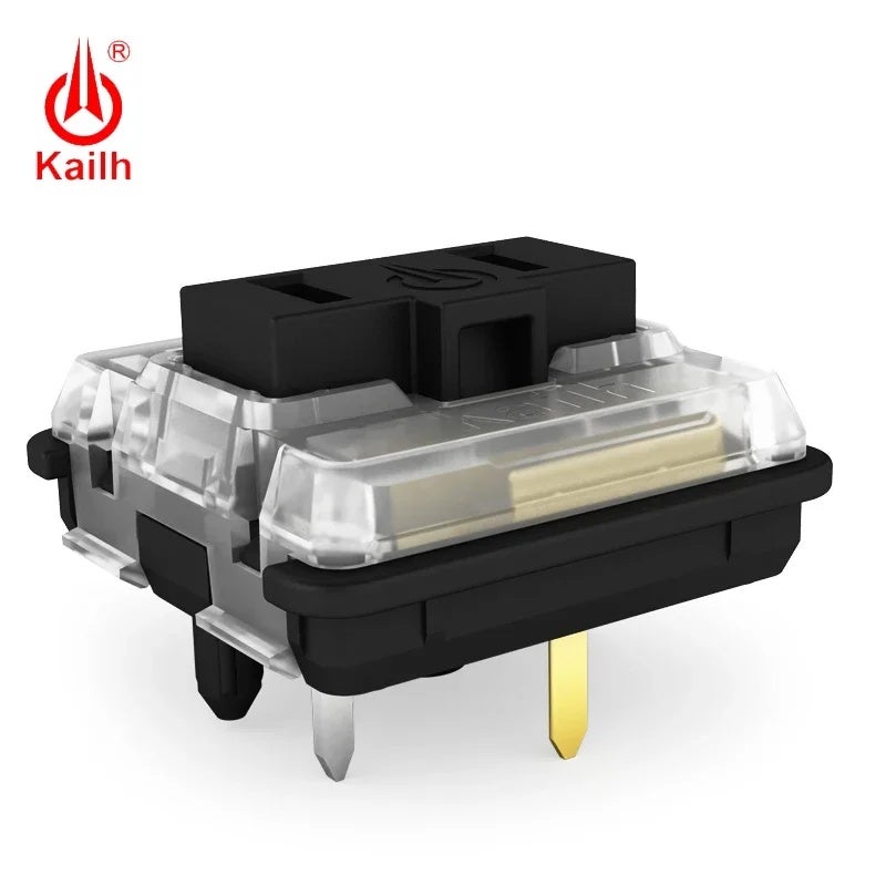 KAILH لوحة مفاتيح Kailh Choc 1350 Low Profile Mechanical Keyboard Switches, White, Clicky Tactile Linear, for Laptop Keyboards - Image 3