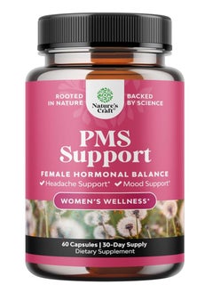 Natures Craft PMS Support Women's Wellness 60 Capsules 