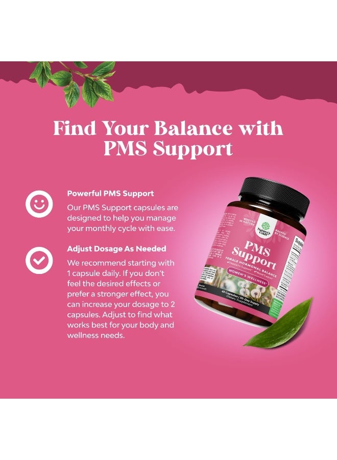 نايتشرز كرافت PMS دعم صحة المرأة 60 كبسولة - Image 4