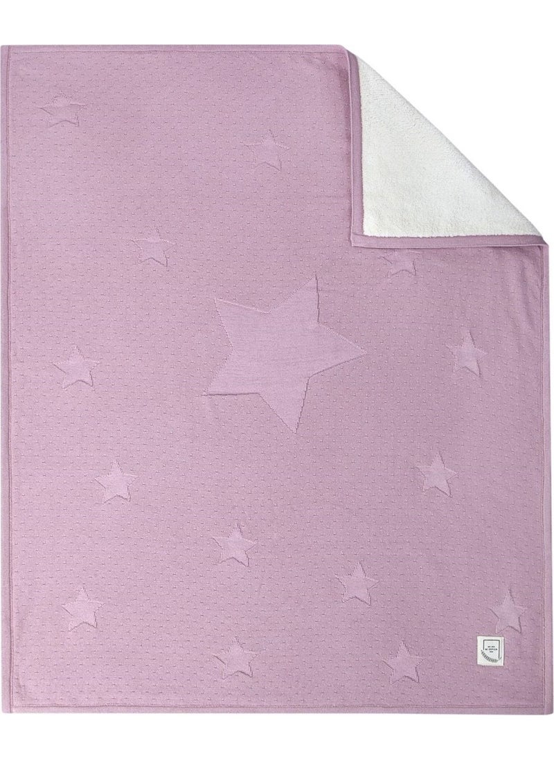 Miespiga Welsoft Winter Cotton Knitwear Baby Blanket Northstar  - Image 1