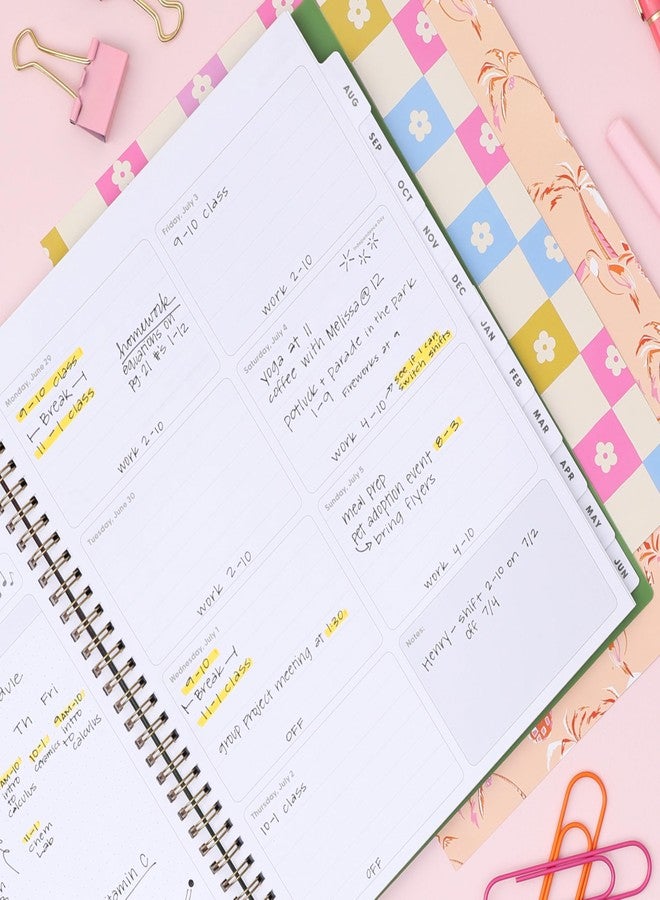 Blue Sky Gen Z 2026-2027 Weekly and Monthly Academic Year Planner Calendar, July 2026 - June 2027, 8.5" x 11", Flexible Interchangeable Cover, Wirebound, Laminated Tabs, Storage Pocket, Coreen - Image 2