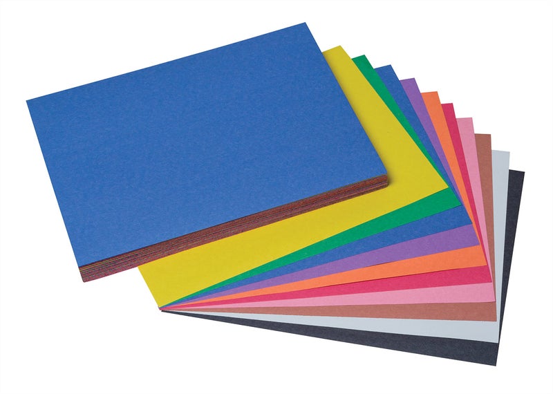 Prang (Formerly SunWorks) Construction Paper, 10 Assorted Colors, 9" x 12", 100 Sheets - Image 2