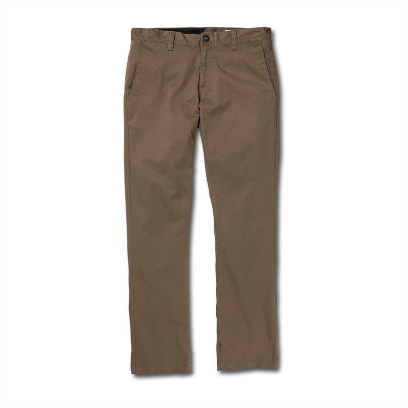 Volcom Men's Frickin Modern Fit Stretch Chino Pant, Mushroom 1, 46W x 34L - Image 1
