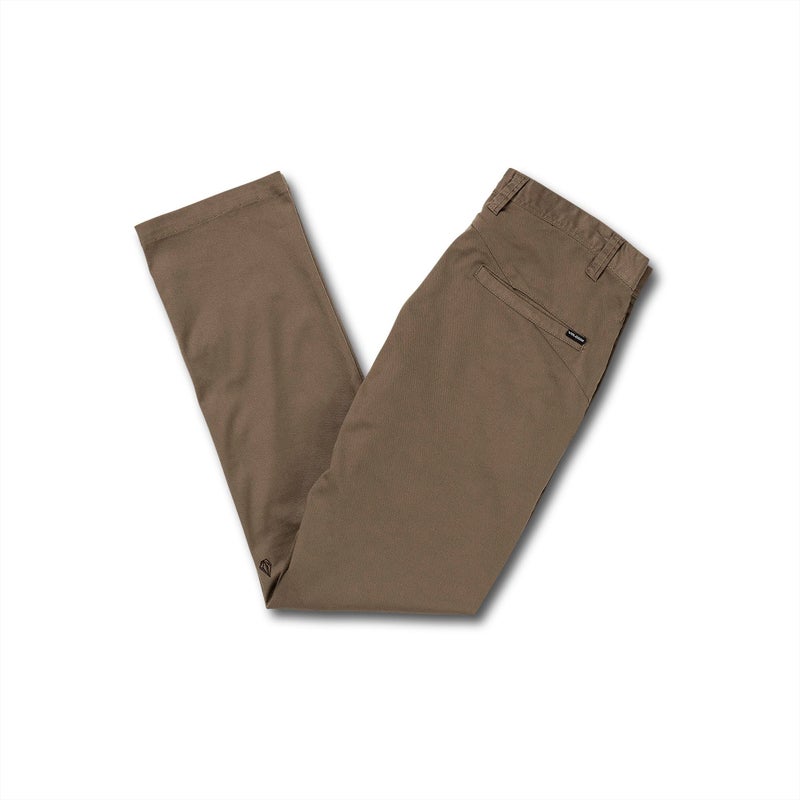 Volcom Men's Frickin Modern Fit Stretch Chino Pant, Mushroom 1, 46W x 34L - Image 3