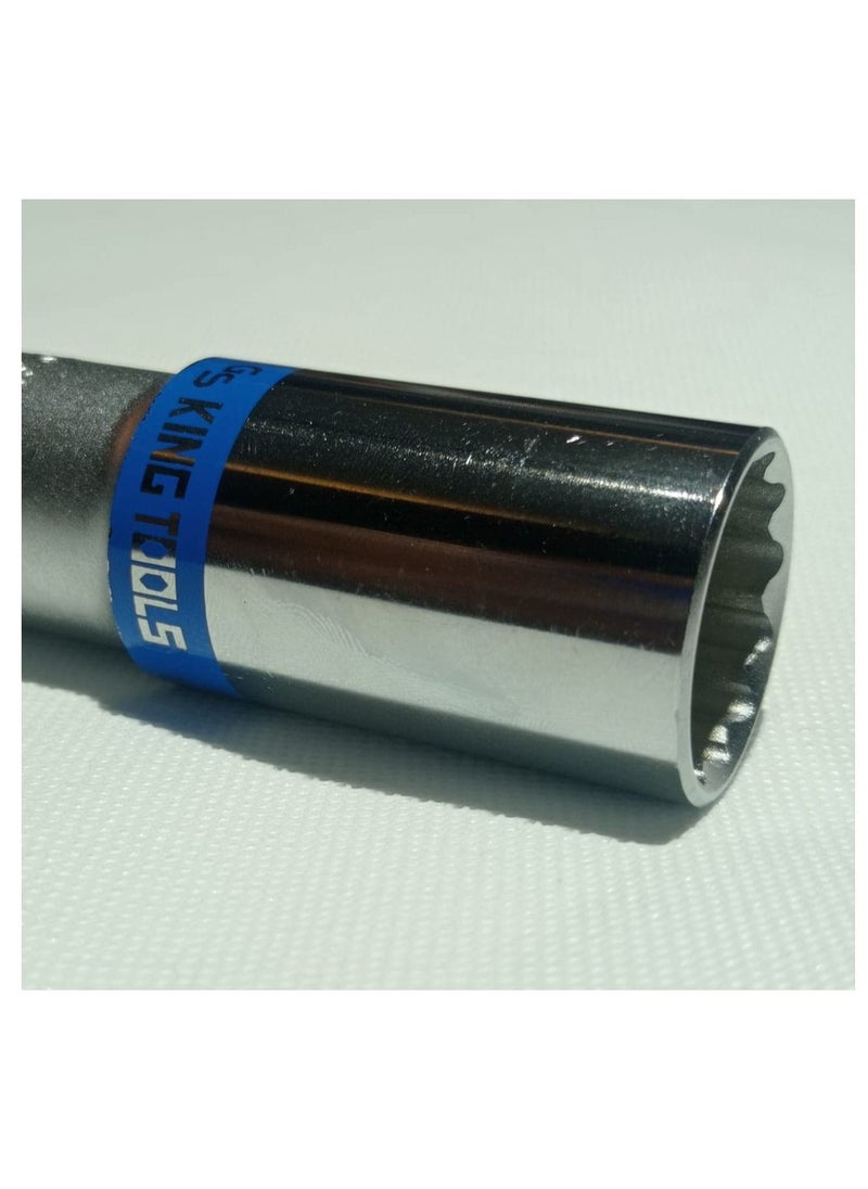 King Tools Square Bit 1/2" Long Slatted 24mm 