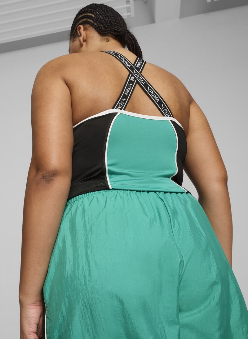 PUMA FIT Womens Green Fitted Tank Top  - Image 4