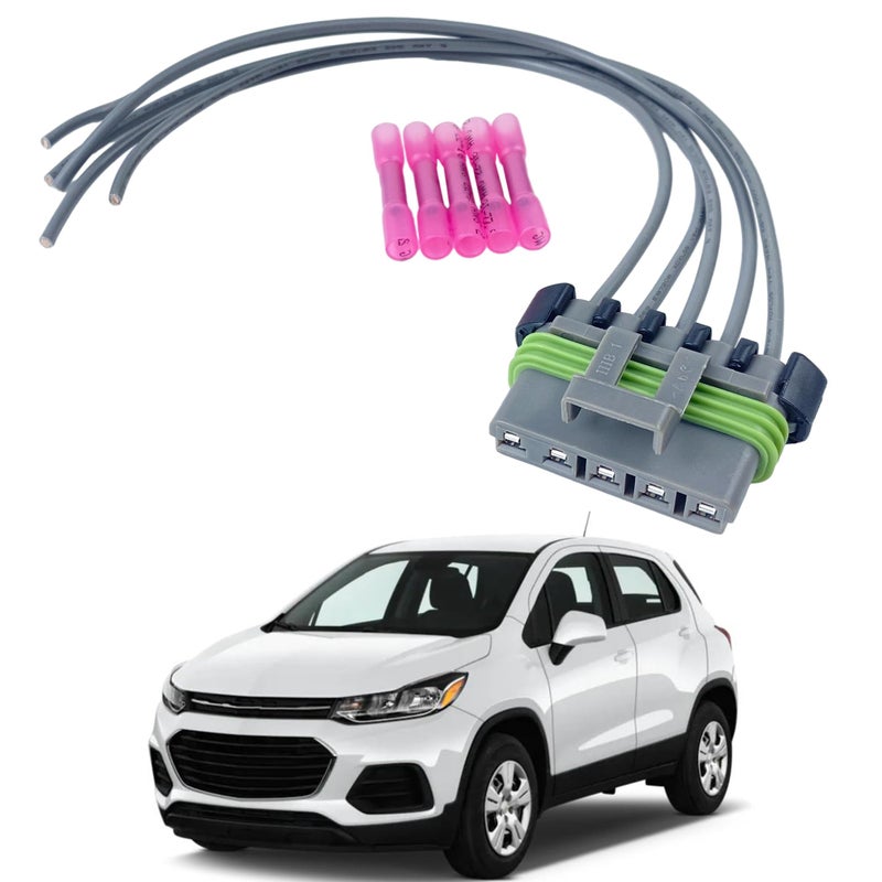 YzusGomumu Car HVAC Blower Motor Resistor Wire Harness Compatible with 2015 2016 2017 2018 2019 Chevrolet Trax Blower Motor Resistor Connector Replaces 99595KW - Image 3