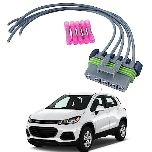 YzusGomumu Car HVAC Blower Motor Resistor Wire Harness Compatible with 2015 2016 2017 2018 2019 Chevrolet Trax Blower Motor Resistor Connector Replaces 99595KW - Image 1