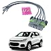 YzusGomumu Car HVAC Blower Motor Resistor Wire Harness Compatible with 2015 2016 2017 2018 2019 Chevrolet Trax Blower Motor Resistor Connector Replaces 99595KW - Image 2