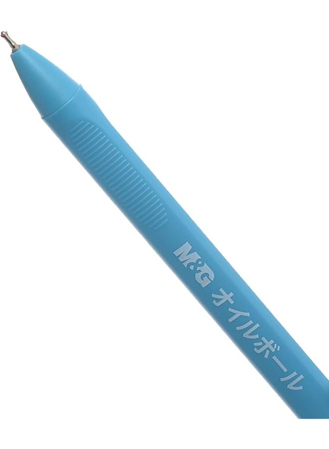 M&G Semi Gel Pen, Smooth Writing Ink, Assorted Color Barrels - Image 3