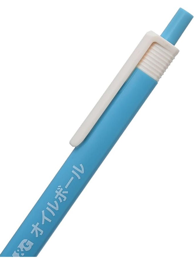 M&G Semi Gel Pen, Smooth Writing Ink, Assorted Color Barrels - Image 2