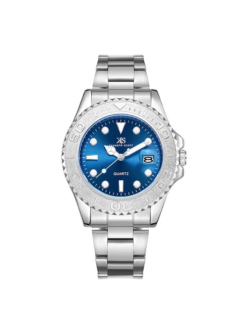 ساعة يد ستانلس ستيل أنالوج على شكل تونو للرجال K23022-SBSL - 40 ملم