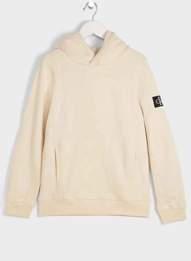 Calvin Klein Jeans Kids Blocking Badge Hoodie