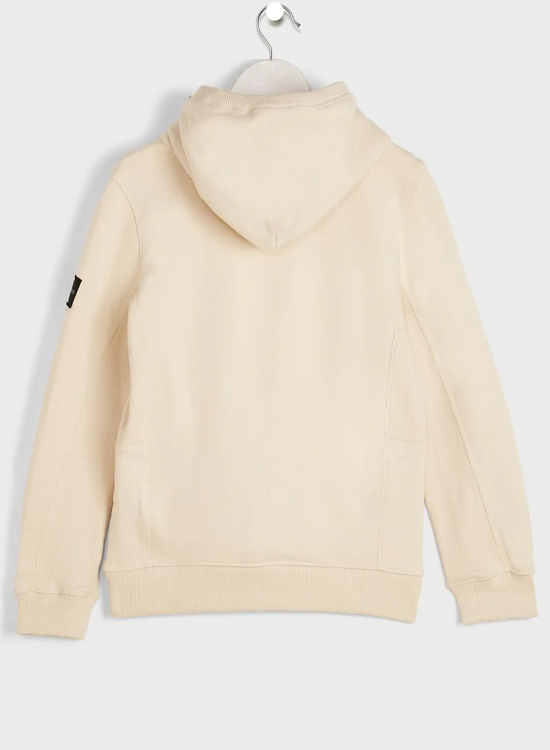 Calvin Klein Jeans Kids Blocking Badge Hoodie