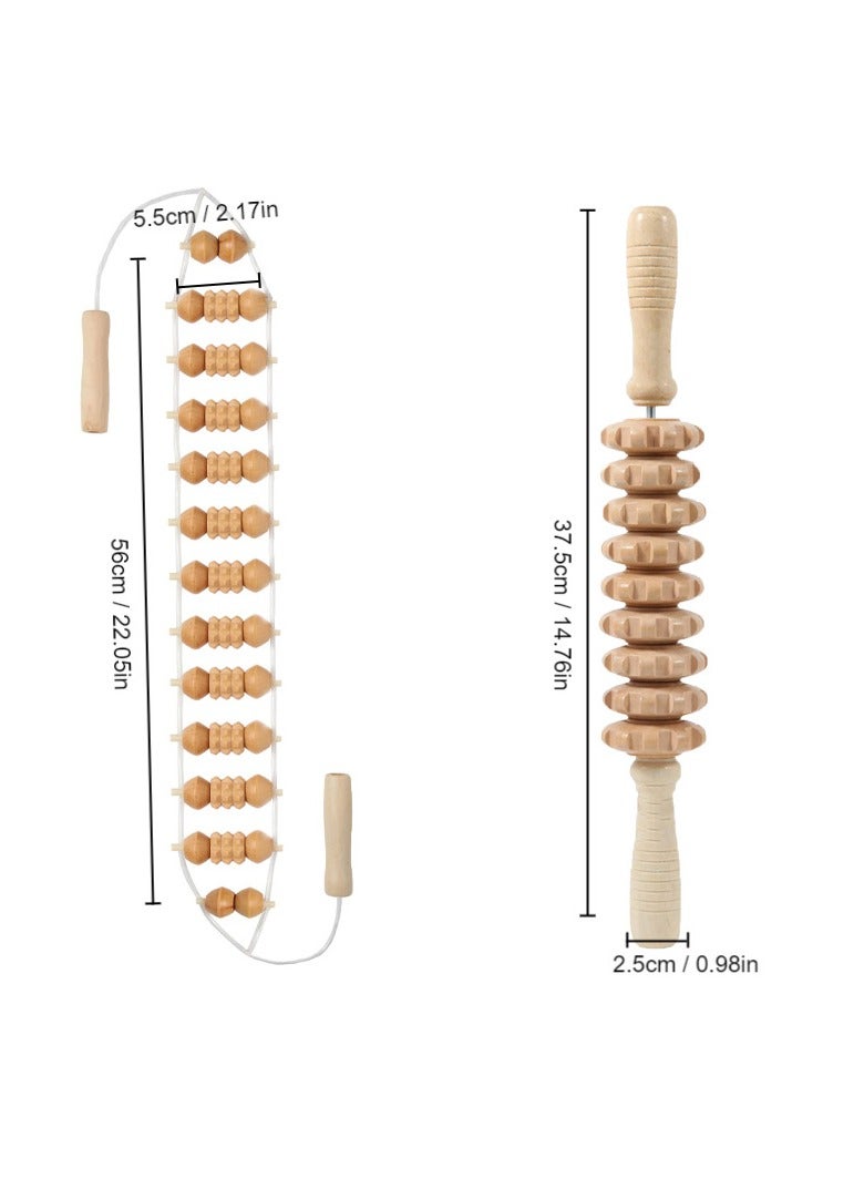 Loquat 2 Piece Set Of Back Massager Meridian Health Lumbar Massager - Image 1