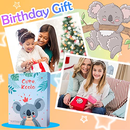 YOYTOO Koala Diary for Girls with Lock Plush Koala Toys Gift for Teen Girls Kids Koala Writing Journal Notebook Birthday Gifts for Little Girls Ages 5 6 7 8 9 1012 Year Old - Image 5