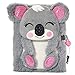 YOYTOO Koala Diary for Girls with Lock Plush Koala Toys Gift for Teen Girls Kids Koala Writing Journal Notebook Birthday Gifts for Little Girls Ages 5 6 7 8 9 1012 Year Old - Image 2